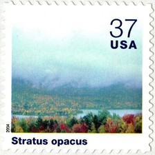 US #3878l MNH 2004 Stratus Opacus Cloudscapes