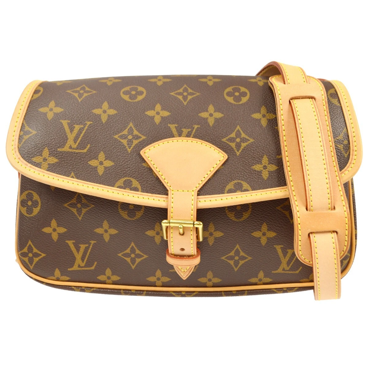 Louis Vuitton Monogram Sologne Shoulder Bag M42250 TJ0151 110478