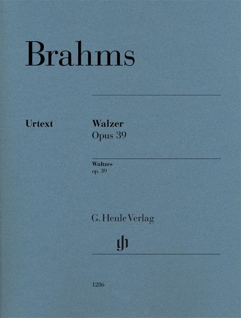 Thumbnail - Brahms, Johannes - Waltzes Op. 39 | Buch | 9790201812861