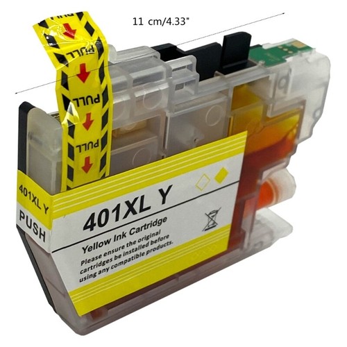 Prevent Clogging Ink Cartridge for LC401XL MFCJ1010DW J1012DW Inkjet Printer - Afbeelding 8 van 8