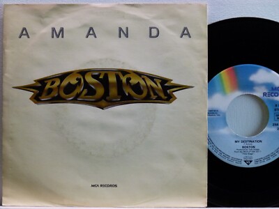 Boston -Amanda / My Destination   D-1986  MCA 258 555-7