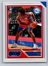 2020 Panini Chronicles Threads Basketball #76 Tyrese Maxey RC Philadelphia 76ers