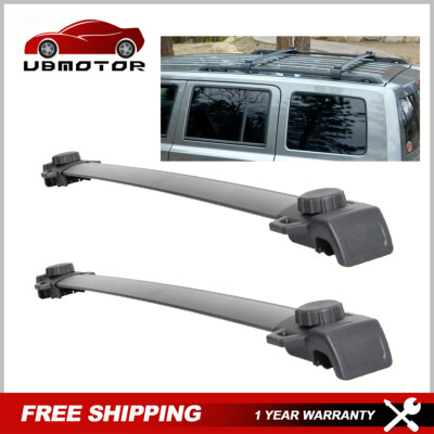 Pair 2x Top Roof Rack Crossbars Cross Bar For 07-2017 Jeep Patriot