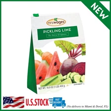 Mrs. Wages Pickling Lime 1 Pound (VALUE PACK of 6)