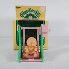 Cabbage Patch Kids Rocking Babies Wind Up Swing Working