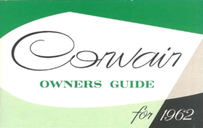 1960 Chevrolet Corvair Maintenance Manual