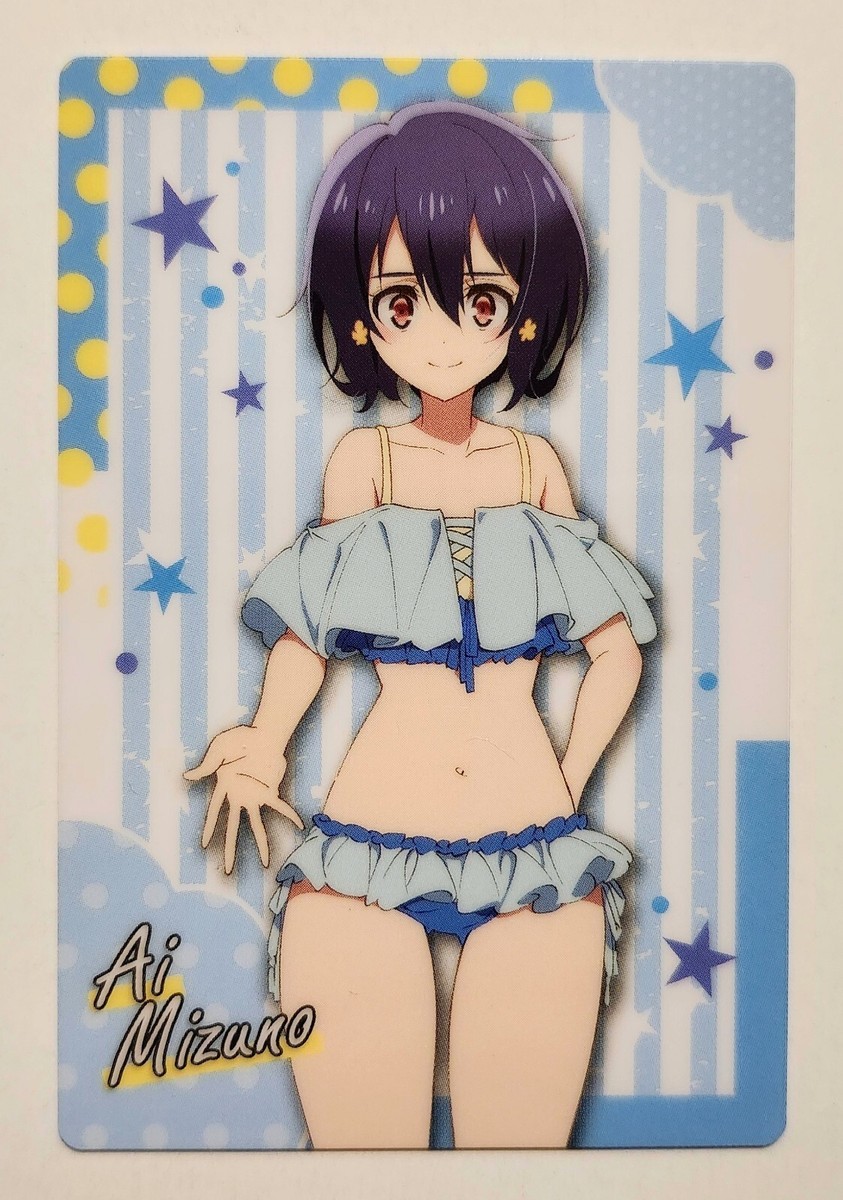 ❤️UMINAMI❤️ Zombie Land Saga Ai Mizuno Swimsuit Character Wafer No.10 | eBay