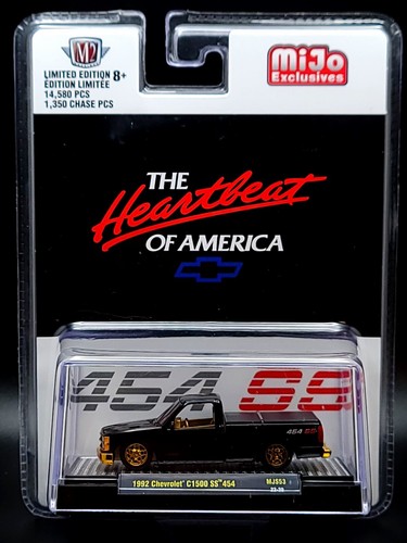 "CHASE" 1992 Chevrolet C1500 SS 454 - Modellino pressofuso scala 1:64 - M2 31500-MJS53