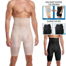 Men High Waist Slimming Boxer Shapewear Shorts Pant Tummy Control Body Shaper US