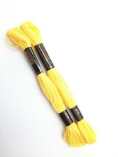 Embroidery thread Trebla x 6 pack 8 metre mercerised 100% cotton - Cross stitch