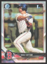 2018 Bowman Draft Chrome Refractor 1st Kole Cottam #BDC-69