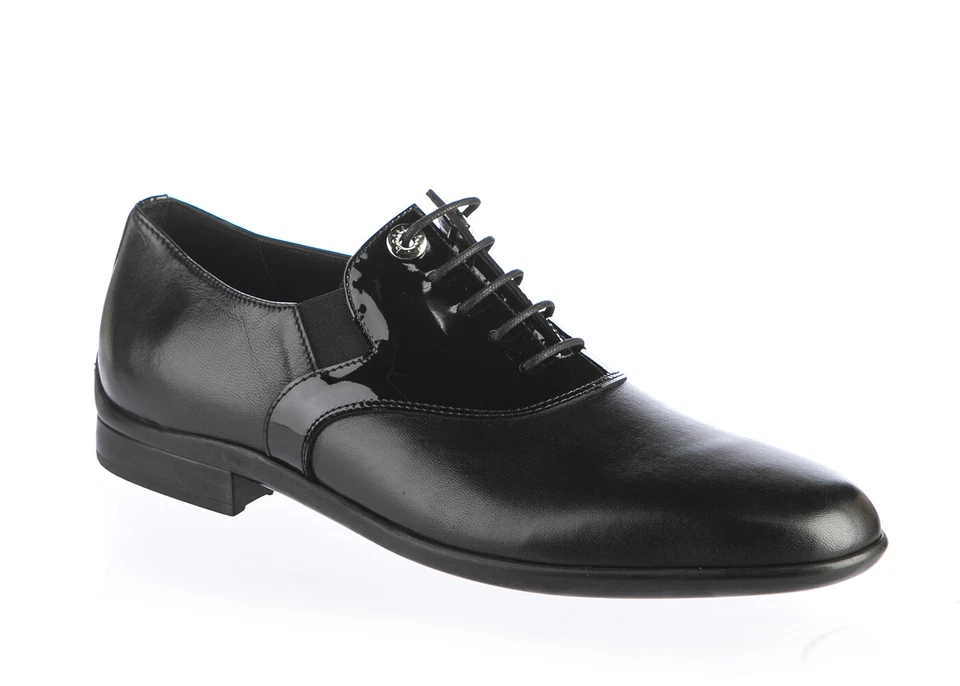 Roberto Botticelli Leather Italian Shoes New Black - Изображение 2 из 4