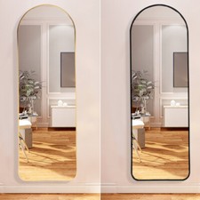 Full Length Mirror Wall Mounted Mirror Door Hung for Bathroom/ Bedroom/ Wardrobe