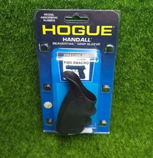 Hogue HandALL Beavertail Grip Sleeve for Sig Sauer P365-XMACRO, Black - 18520