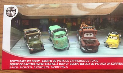Disney Pixar Cars TOKYO RACE PIT CREW Metal Series 2021 New