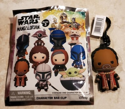 Monogram Star Wars Figural Backpack Clip Keychain Mandalorian Greef Karga