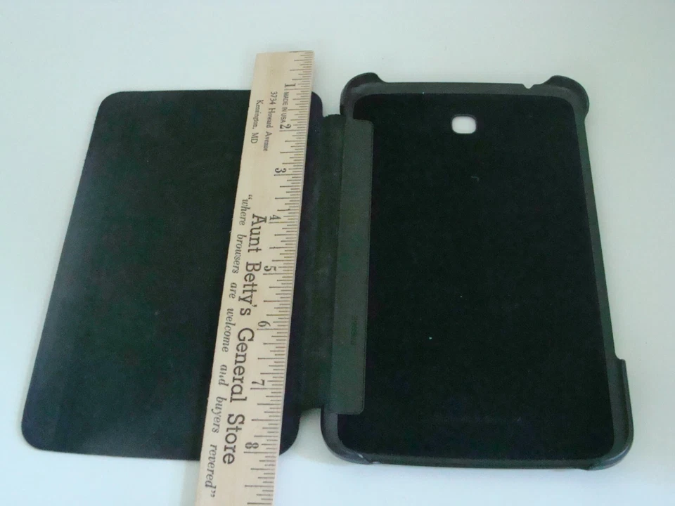 Samsung Galaxy Tab 3 черный жесткий чехол w черная подкладка - Изображение 4 из 4