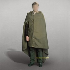 Ejército Ruso Soviético Capa Militar Tienda Poncho Capucha Abrigo de Lluvia URSS Original