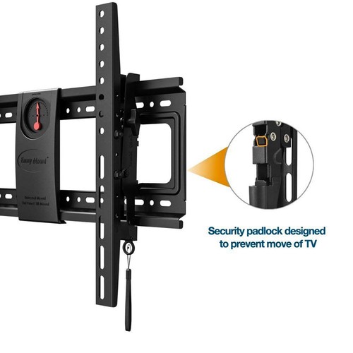 TV Wall Mount VESA Bracket Tilt for Most 50-70inch TV Up to 125lbs Load Capacity - Picture 5 of 8