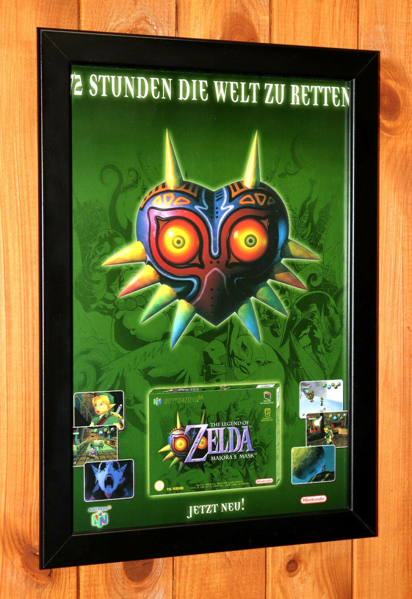 The Legend of Zelda Majora's Mask GameCube N64 Vintage Promo