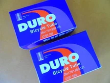 (2) Pair Duro 26 x .75/1.95/2.125 presta 33mm Valve Bicycle Inner Tubes Mountain