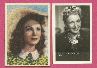 Assia Noris Fab Card Collection Russian Italian film actress.