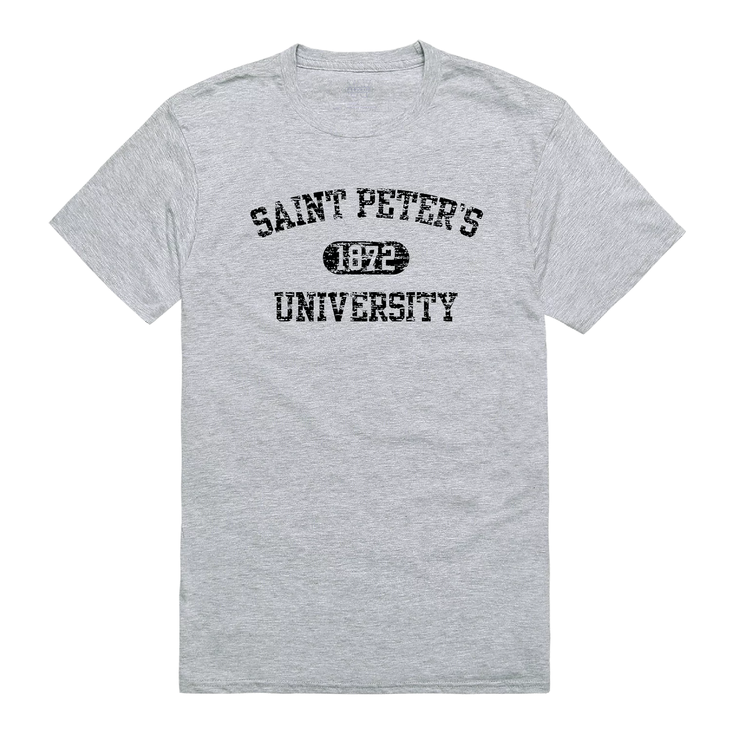 Saint Peter's Peacocks NCAA Distressed Arch Vintage College Tee