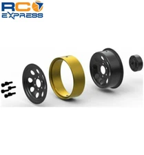 HPI Racing Cs-8 Steel Beadlock Wheel 1.2in Black / 4 Venture18 HPI161162