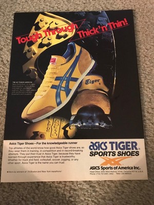 asics running posters