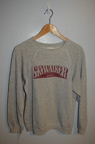 VTG SKYWALKER RANCH SWEATSHIRT 80s GEORGE LUCAS STAR WARS RARE LUCASFILM MOVIE - Picture 4 of 8