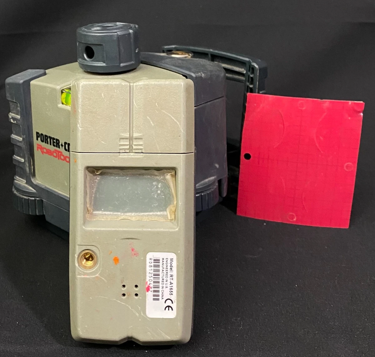 Porter Cable RoboToolz RT3620 Rotating Laser System With Case