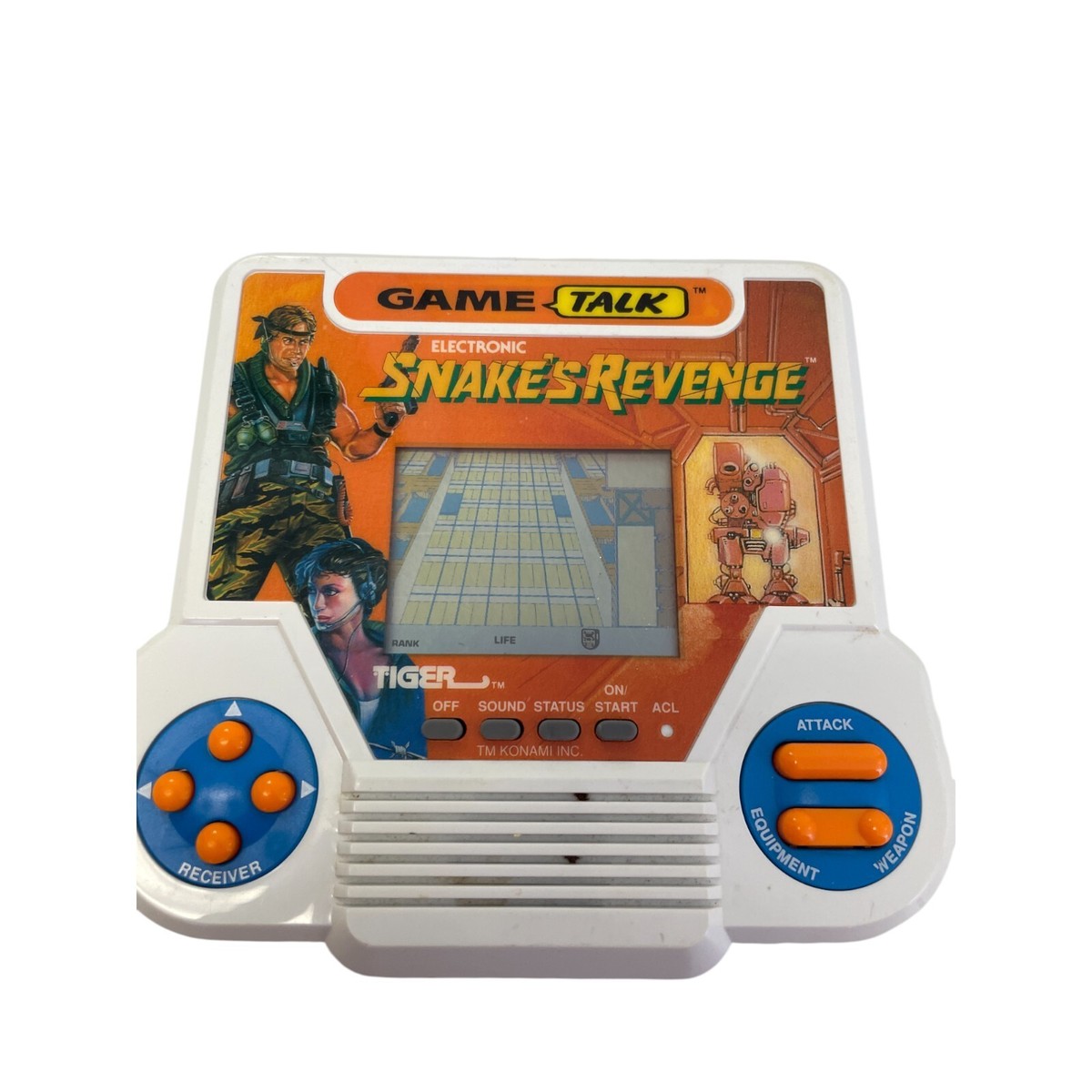 Vintage Tiger Electronics Snakes Revenge Metal Gear Series