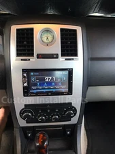 Radio Stereo Double Din Dash Kit w/ Premium Harness Fits Chrysler 300 2005-2007