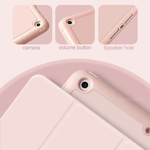 Case For iPad 7th 8th 9th Air 9.7 10.5 Pro 11 Mini 6 Leather Smart Tablet Cover - Picture 2 of 22