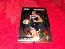 2024 WNBA MONOPOLY PRIZM #WNBA15 JACKIE YOUNG ACES BROWN 174/249