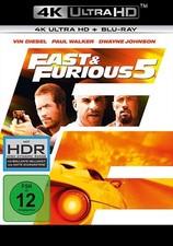 Fast & Furious 5 - 4K Ultra HD Blu-ray # UHD+BLU-RAY-NEU