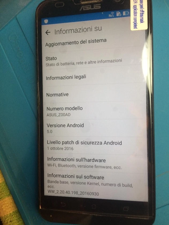 Telefono Cellulare ASUS ZEFONE 2   ZE551ML Z00AD  originale - Immagine 2 di 4