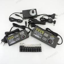 Adjustable Power Supply Adapter AC To DC 3V 12V 5V 6V 8v 18v 24V 9V 24V 1A 2A 3A