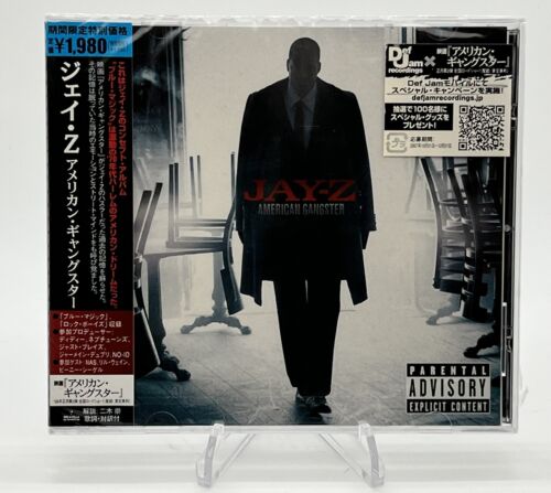 Jay-Z “American Gangster” NEW Japan CD Lil Wayne Nas Beanie Segal Roc A Fella