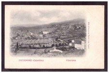 Cartolina Chitignano Casentino Panorama Arezzo IF182