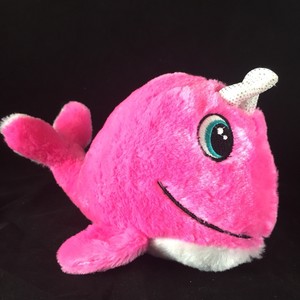 pink whale stuffed animal