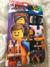 Boys Briefs 5 Pack LEGO Movie Batman Size 4 Christmas Stocking Stuffer Gift