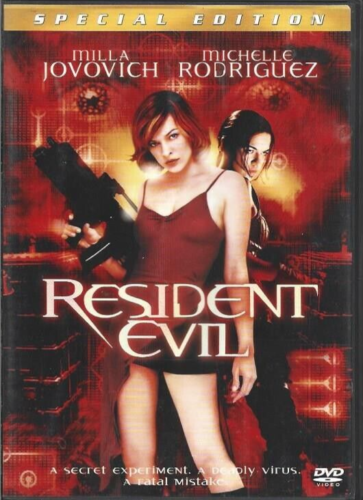 DVD RESIDENT EVIL   (REGION 1/ENGLISH ONLY)       (12) - Picture 1 of 2