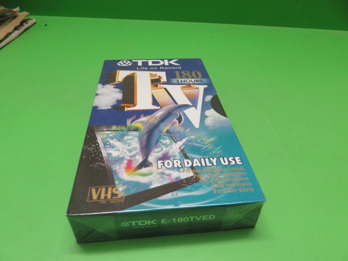 Videocassetta VHS TDK | 180 Minuti | Qualità Normal | T14562 - Foto 9