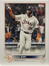 2022 Topps Series 2 - Jose Siri #599 (RC)