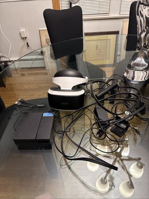 Sony PlayStation VR Headset Starter Pack -PSVR Version 2 W/Station+Cords+Camera