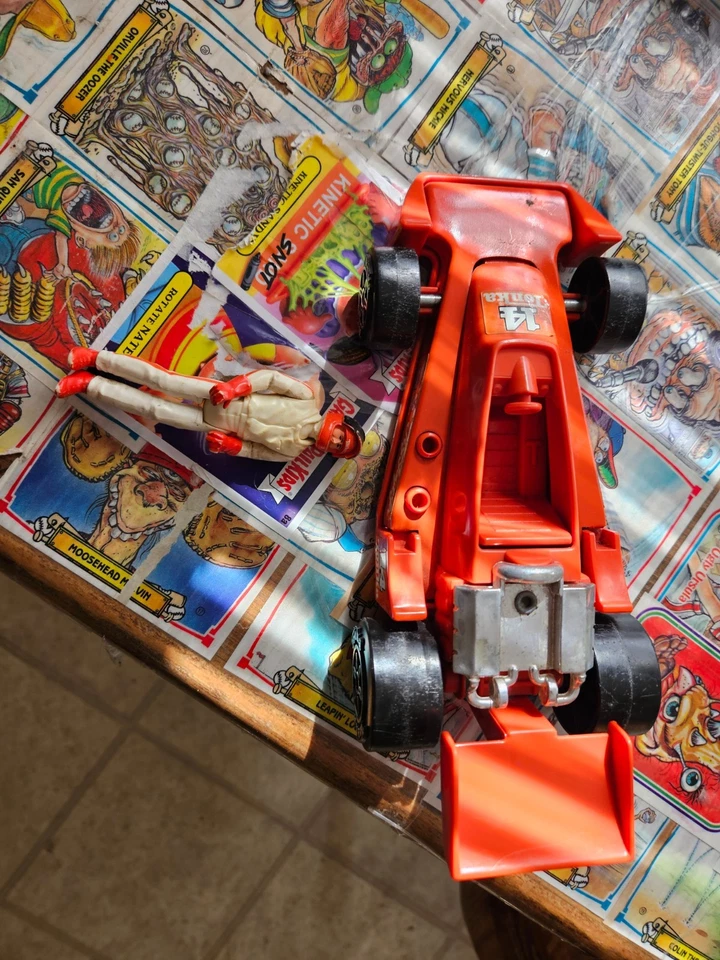 Vintage 1977 TONKA toy AJ FOYT  #14 winner Indy 500 4 time winner Foyt figure 9" - Image 2 of 3