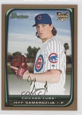 2008 Bowman Draft Gold Jeff Samardzija #BDP55 0c2