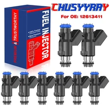 8 NEW Fuel Injectors for 2010-2019 Chevrolet Silverado 2500 HD 6.0L V8 US
