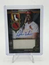 2024 Topps Triple Threads Jordan Walker Future Phenoms Black Patch Auto /25